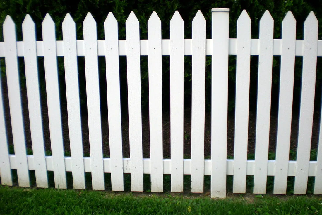 Modern slatted timber fence on a contemporary Auckland property